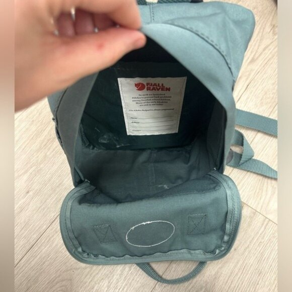 Fjällräven Kånken Mini Daypack Frost Green Excellent Condition
